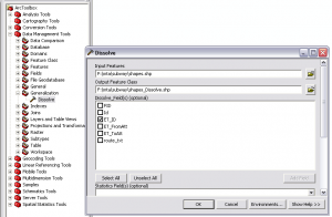 ArcGIS screen shot