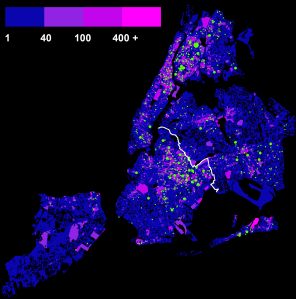 Modified WNYC map, citywide